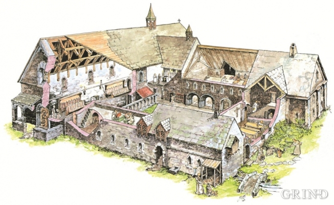 Rekonstruksjon av Lyse klosteranlegg