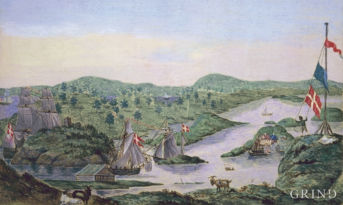 J.C. Dahl: "Prospect av Bukken", 1808