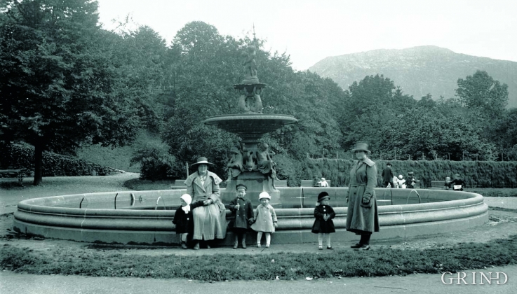 Nygårdsparken på 1920- tallet.