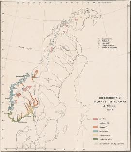 Norges første plantegeografiske kart