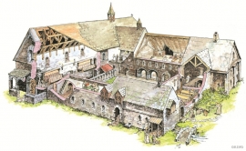Lyse Monastery, reconstruction