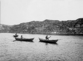 Skogsvågen, Sund. Picture from ca. 1890.