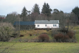The extended farm dwelling at Hopland