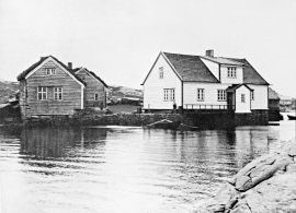 Kræmmerholmen photographed in early 1900.