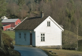 The schoolhouse at Vassel dating from 1886.