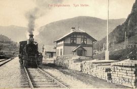 Ygre Station around 1920.