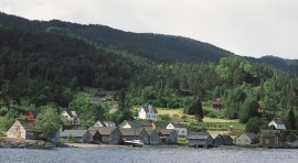 The boathouses at Svåsand.
