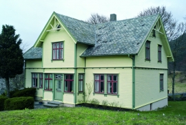 Fartein Valen’s house, Valevåg.