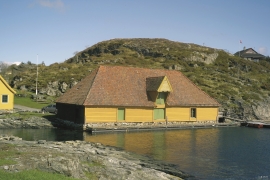 The Salting shed at Trælevika.