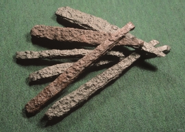 The iron bars found at Rambjørg.