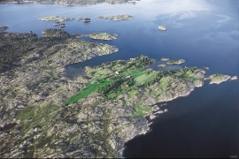 The south side of Raunøya. 